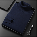 Men's Turtleneck Knit Sweater