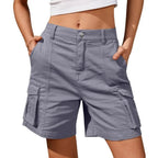 Women’s Mid-Rise Cargo Shorts