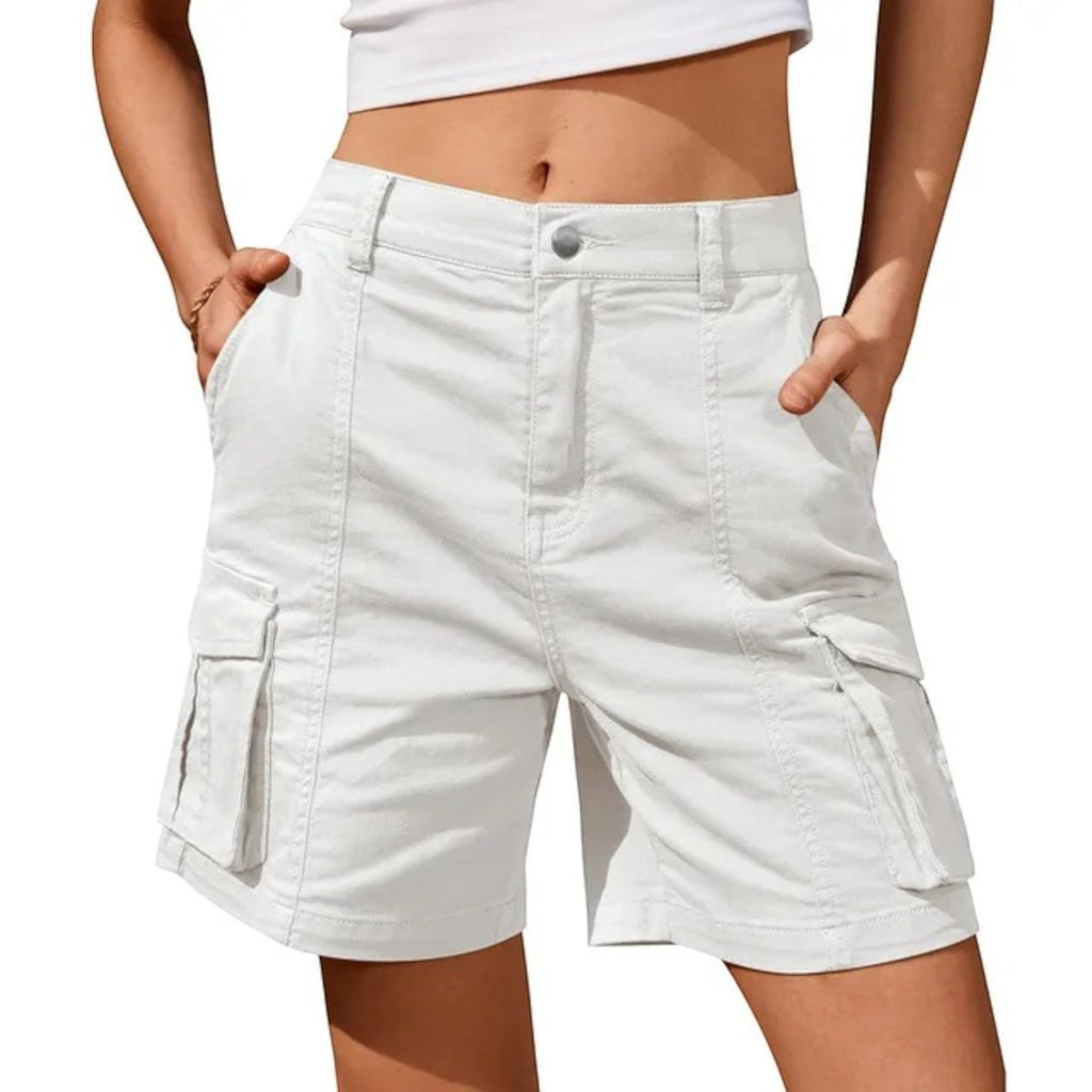 Women’s Mid-Rise Cargo Shorts