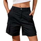 Women’s Mid-Rise Cargo Shorts
