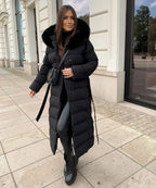 Women’s Long Winter Puffer Jacket