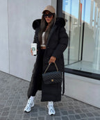 Women’s Long Winter Puffer Jacket