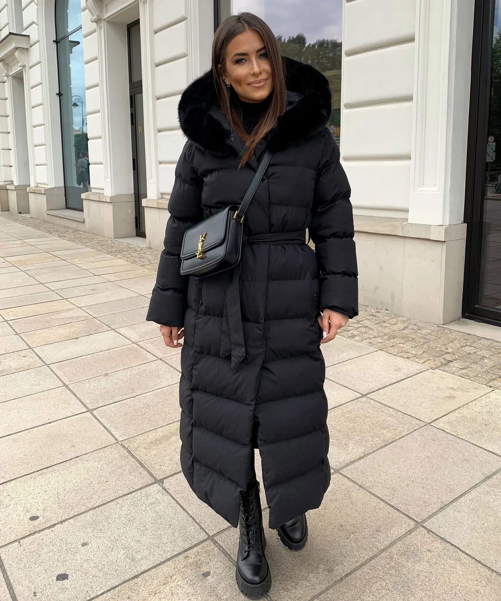 Women’s Long Winter Puffer Jacket