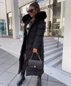 Women’s Long Winter Puffer Jacket