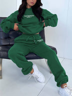 Women's Two-Piece Hoodie and Jogger Pants Set