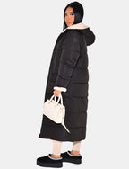 Women’s Long Hooded Quilted Jacket