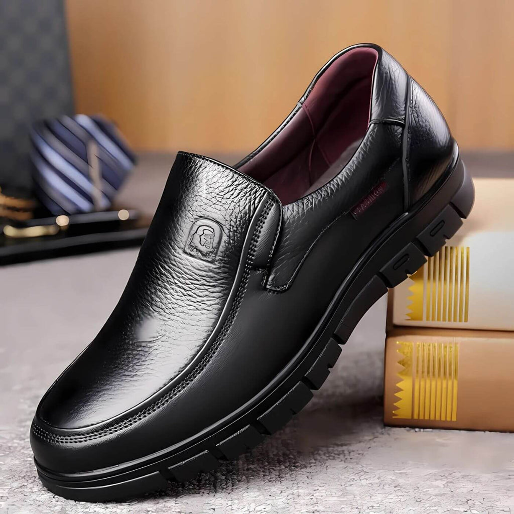 Men's Slip-On Loafers with Chunky Soles