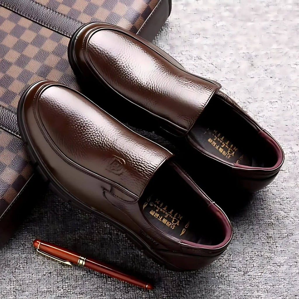 Men's Slip-On Loafers with Chunky Soles