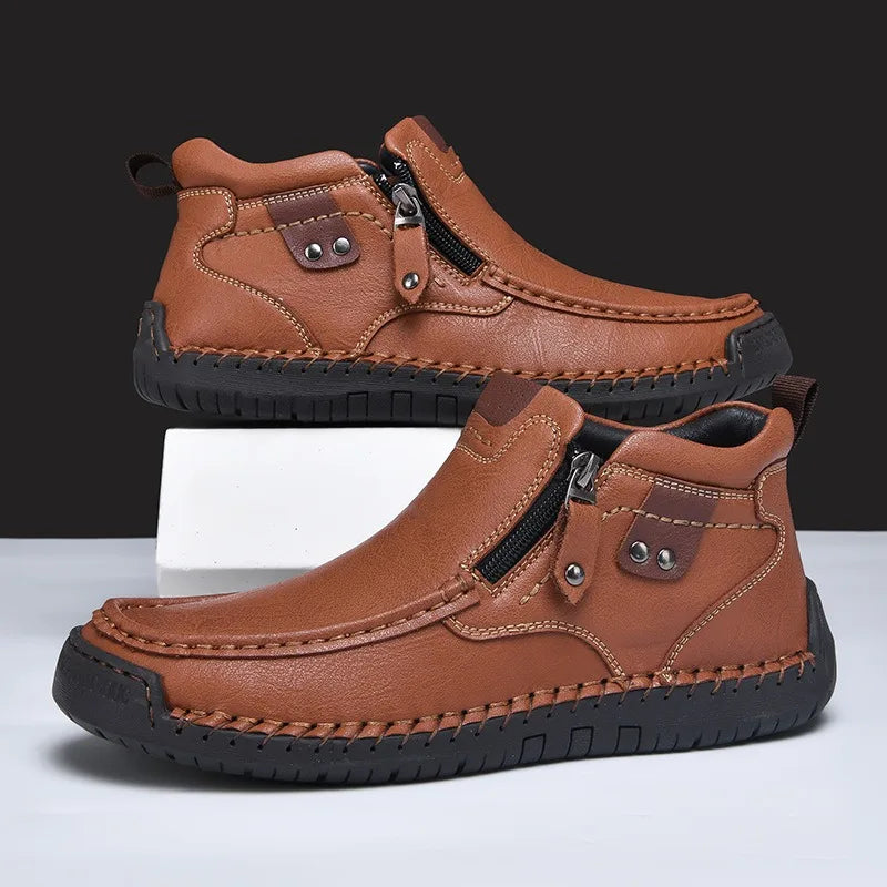 Men's Side Zip Ankle Boots