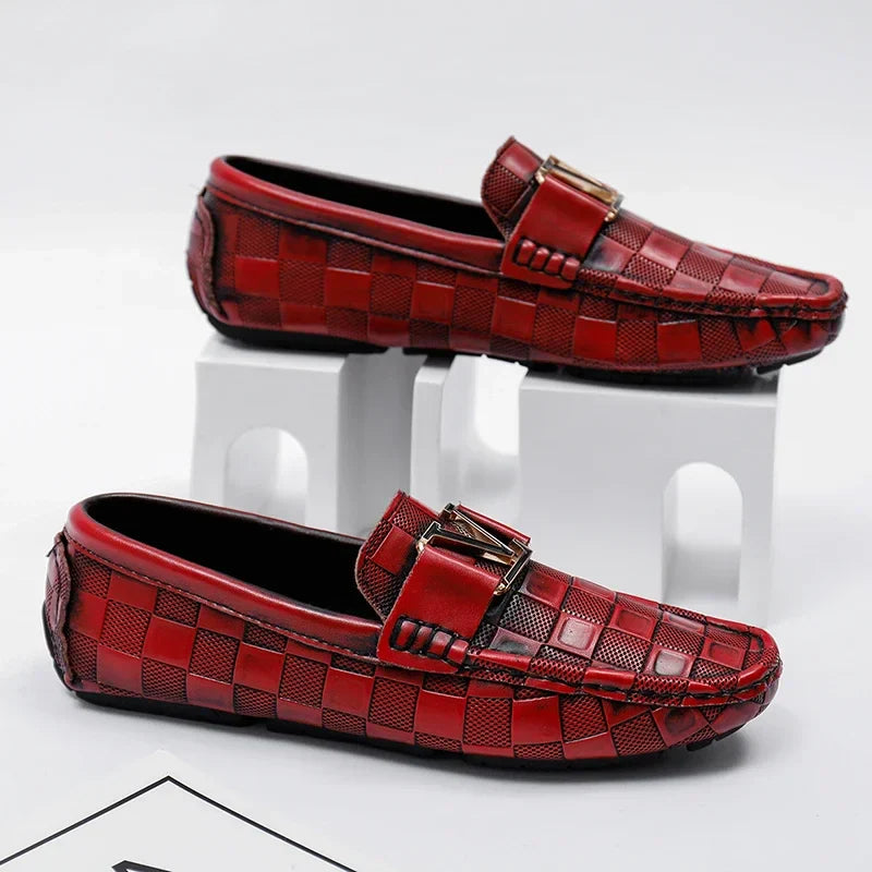 Men's Woven Slip-On Loafers