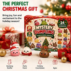 Christmas Squishy Dumpling Advent Calendar 24 Pieces