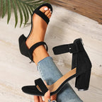 Women’s Ankle-Strap Block Heel Sandals