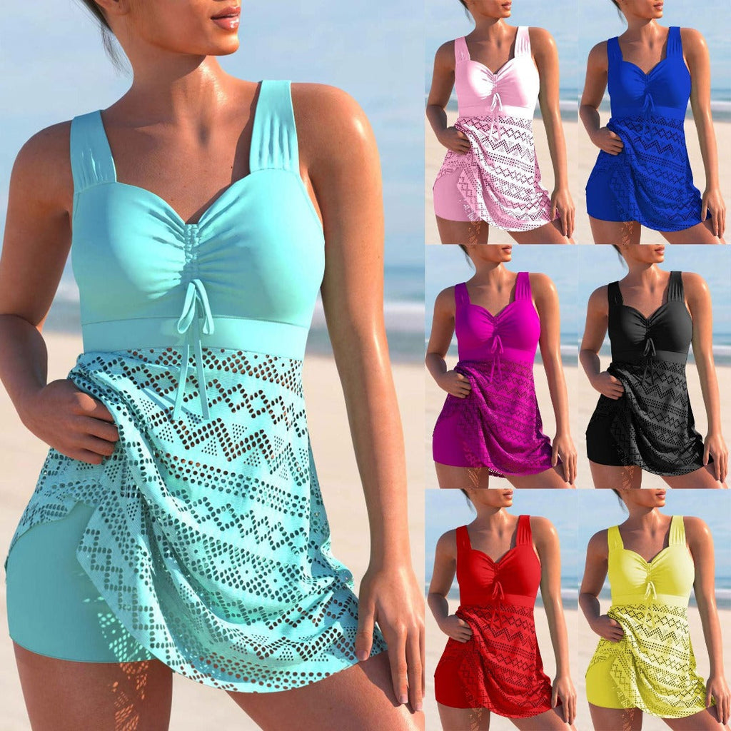 Women's Tummy Control Swim Dress