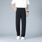 Men’s Pleated Wide Leg Dress Pants
