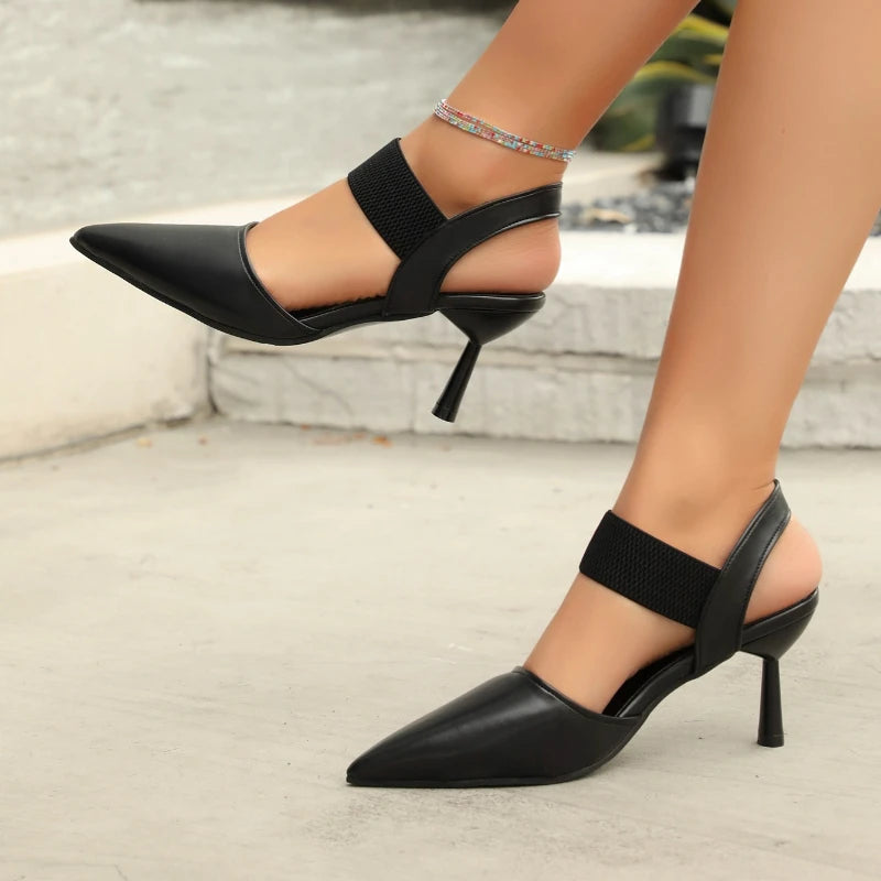 Women’s Pointed-Toe Slingback Heels