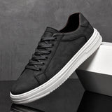 Men’s Thick Sole Lace-Up Sneakers