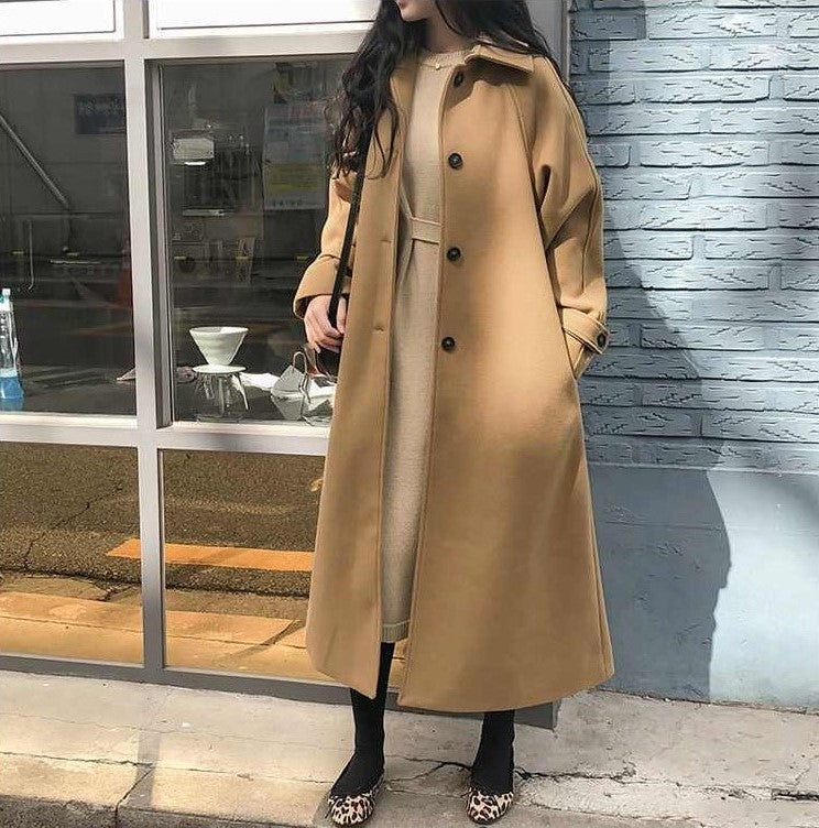 Women’s Longline Collared Coat
