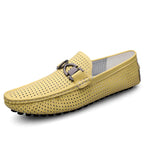 Men's Perforated Driving Loafers