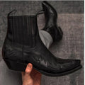 Men’s Pointed-Toe Western Ankle Boots
