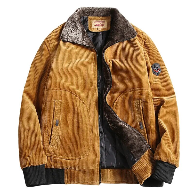 Men’s Zip Front Bomber Jacket