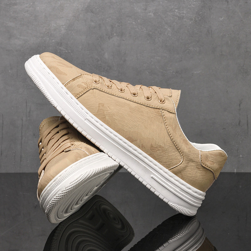Men’s Thick Sole Lace-Up Sneakers