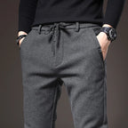 Men's Slim Drawstring Casual Pants
