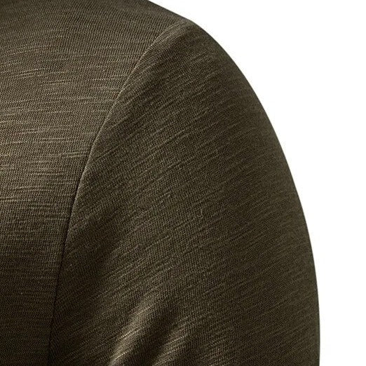 Men’s Long Sleeve Henley Shirt