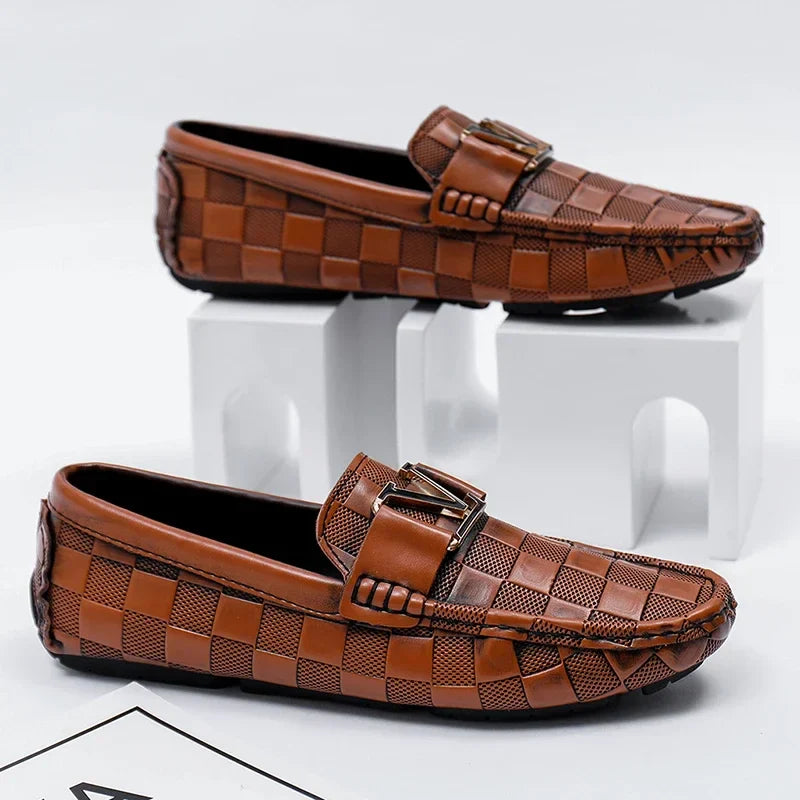 Men's Woven Slip-On Loafers