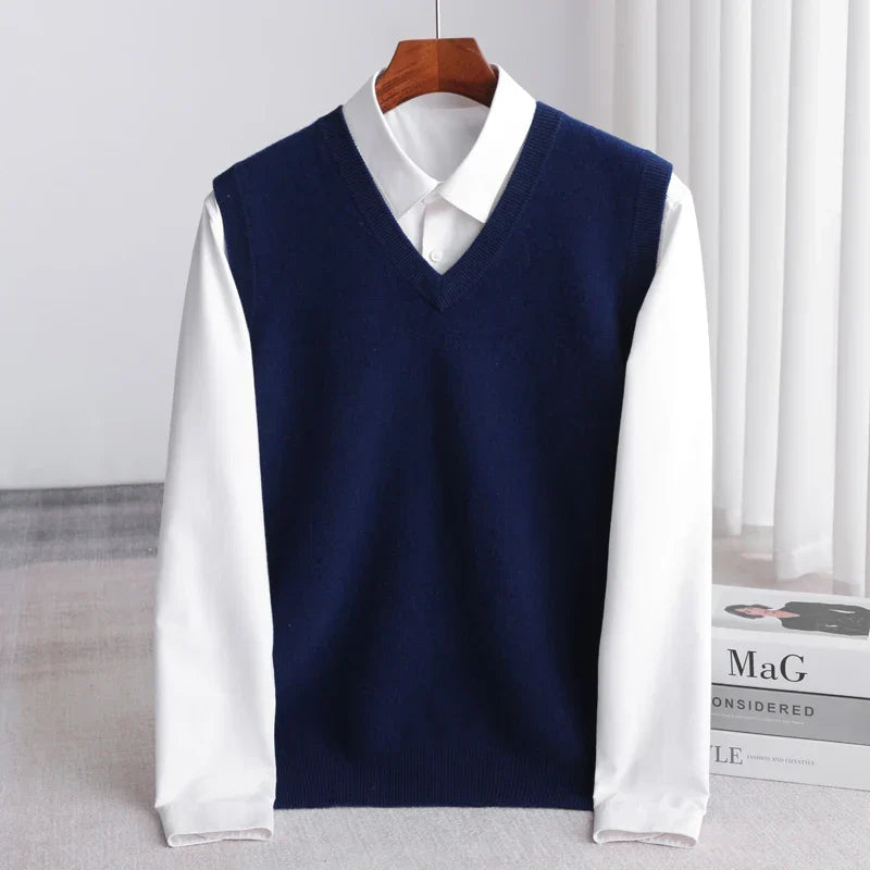 Men’s V-Neck Sweater Vest