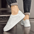 Men’s Thick Sole Lace-Up Sneakers