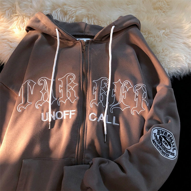 Men’s Graphic Full-Zip Hoodie