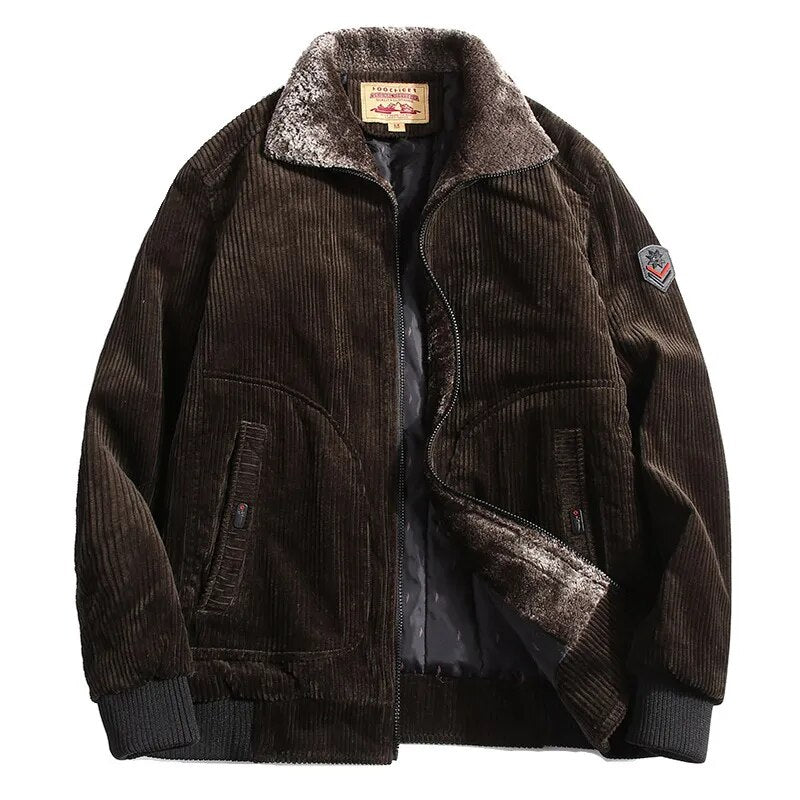 Men’s Zip Front Bomber Jacket
