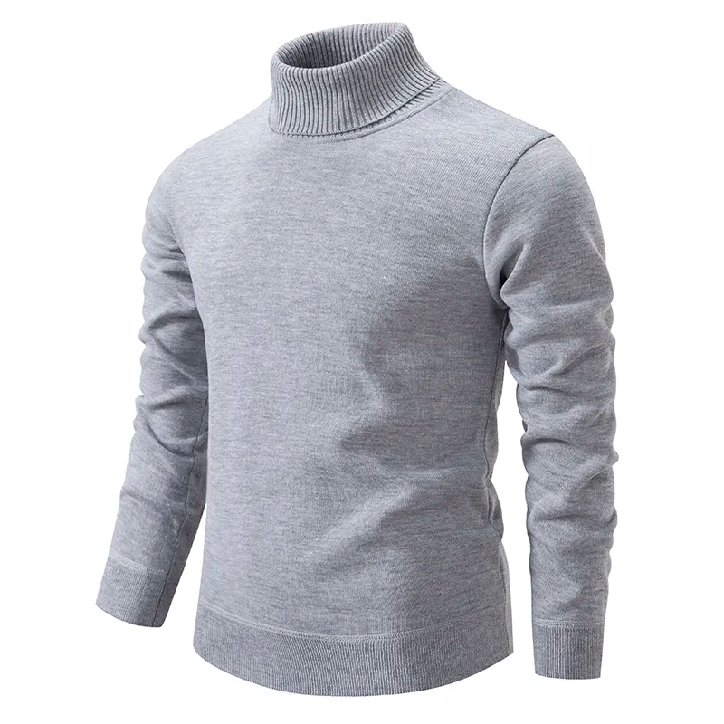 Men’s Classic Knit Turtleneck Sweater