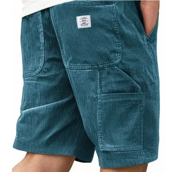 Men's Corduroy Cargo Shorts