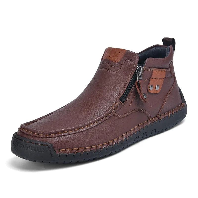 Men's Side Zip Ankle Boots