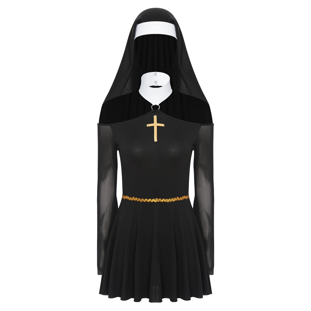 Women’s Sexy Halloween Nun Costume