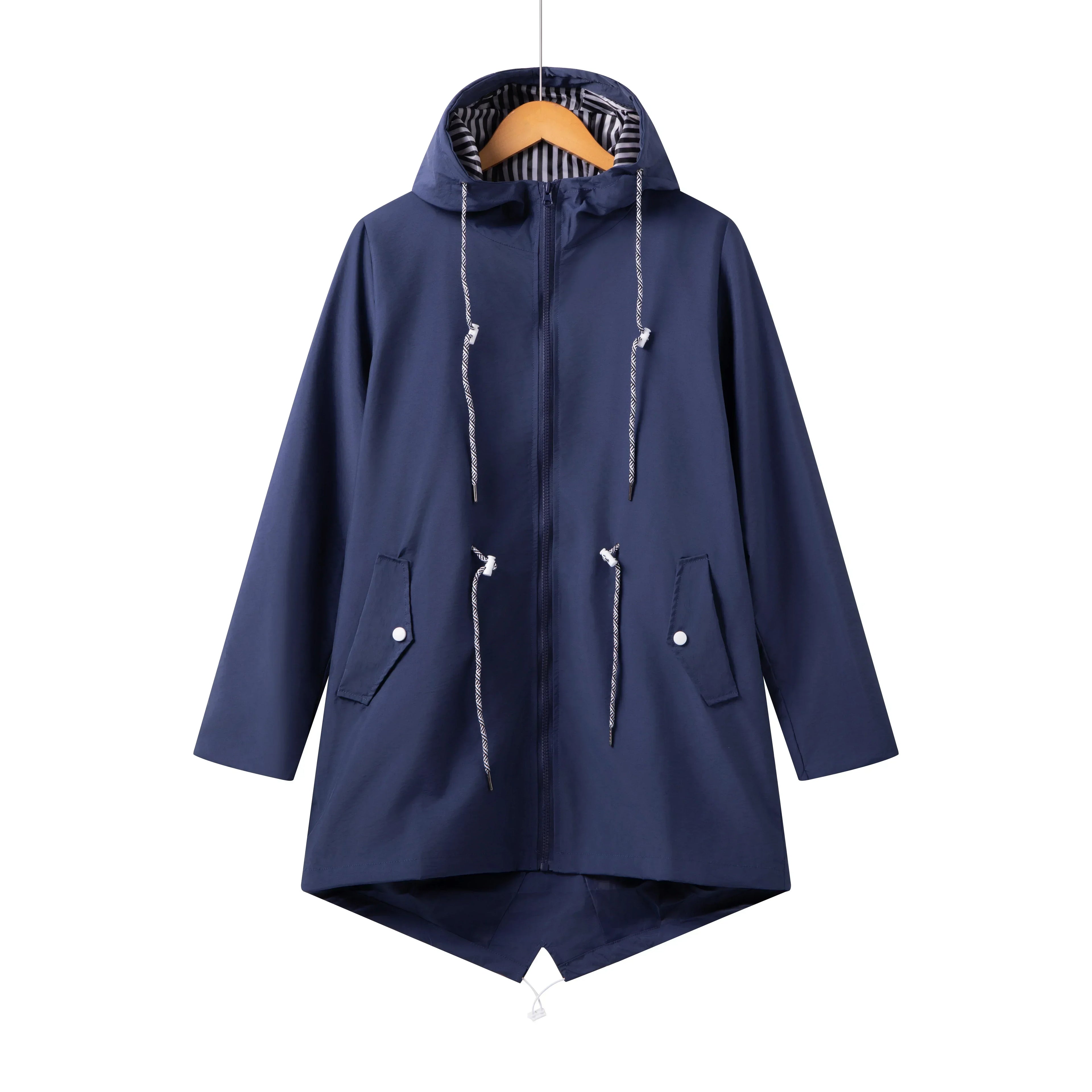 Women’s Hooded Longline Jacket