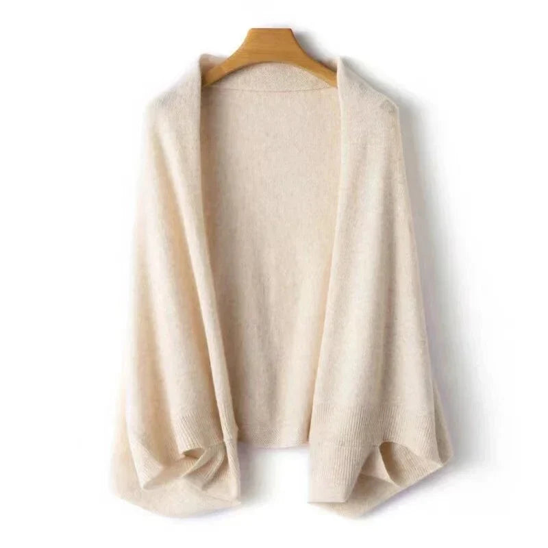 Women’s Open-Front Draped Cardigan