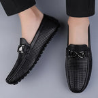 Men's Perforated Driving Loafers