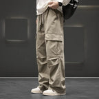 Men's Wide-Leg Cargo Pants