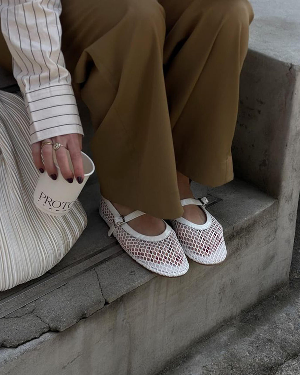 Women’s Mesh Mary Jane Flats