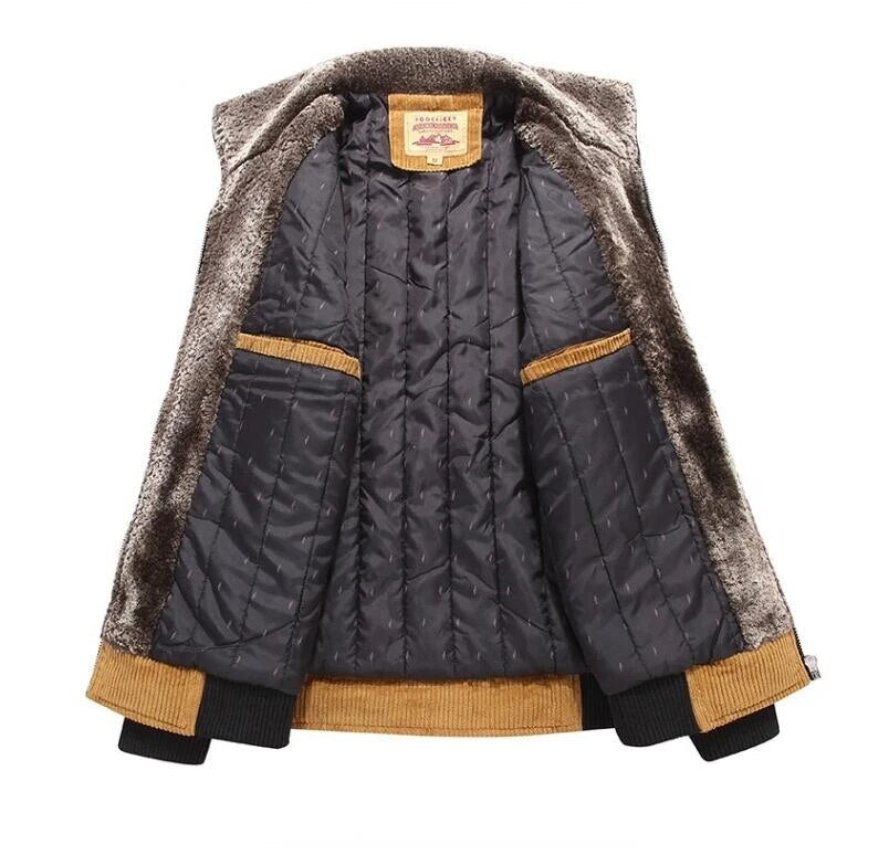 Men’s Zip Front Bomber Jacket