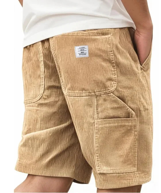 Men's Corduroy Cargo Shorts