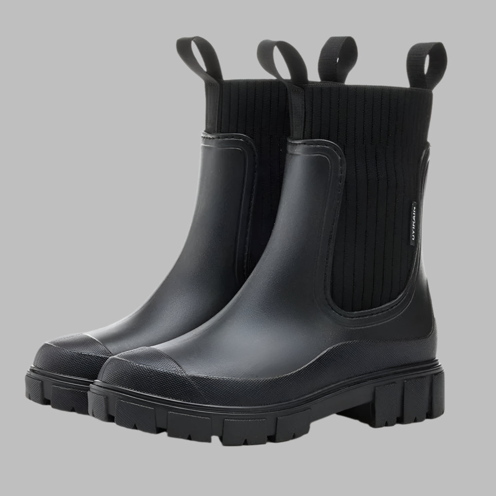 Women’s Chelsea Ankle Boots with Lug Sole