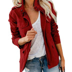 Women’s Army Jacket with Utility Pockets