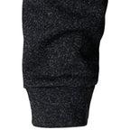 Men’s Stand Collar Elbow Patch Sweater