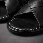 Men’s Cross-Strap Casual Slide Sandals