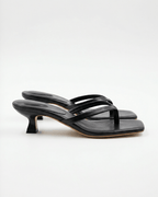 Women’s Square-Toe Kitten Heel Sandals