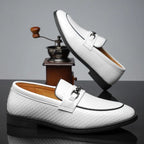 Men's Textured Dress Loafers