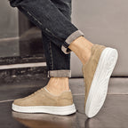 Men’s Thick Sole Lace-Up Sneakers